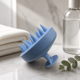 Scalp Massager Shampoo Brush – Eco Wheat Straw Silicone Scalp Scrubber Gentle Hair Care Brush
