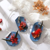 Blue Beeswax Scented Hanging