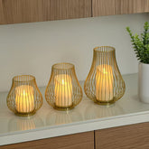 Pumpkin Candleholder Decor, Iron Craft Home Decoration