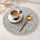 European Hollow Out Placemat – Round Ins Heat Resistant Table Mat