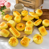 Soft Bread Squishy Toy – Slow Rising Cake Stress Relief Fidget Toy