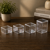 Clear Acrylic Square Box with Lid, Transparent Storage & Display Container for Jewelry, Candy, Gifts, and Small Collectibles