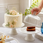 Acrylic Cake Stand, Elegant Dessert Pedestal Display for Wedding, Party, Birthday, and Home Entertaining