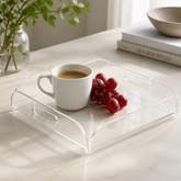Acrylic Stackable Storage Box, Clear Display Case Organizer for Cosmetics, Perfume, Jewelry, and Small Accessories