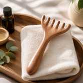 Wooden Scalp Massage Comb – Five-Claw Head Massager for Scalp Relaxation & Stress Relief