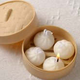 Bun-Shaped Scented Candle