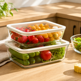 Glass Food Storage Container – Airtight Meal Prep & Freezer Box