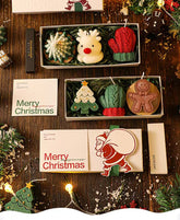 Christmas Creative Shaped Candle Gift Set