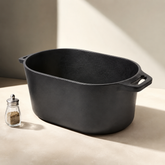 Cast Iron Bread Baker & Dutch Oven – 2-in-1 Loaf Baking Pot