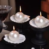 Pearl Scented Shell Candle
