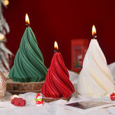 Mini Rotating Christmas Tree Scented Candle
