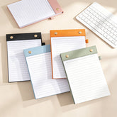 A5 Clipboard Notepad – Refillable Writing Pad with Pen Loop (150 Sheets)