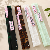 American Mahjong Racks Set – 20" Acrylic Tile Racks & Pushers (Set of 4)