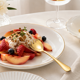 Stainless Steel Salad Spoon – Elegant Serving Spoon for Salad, Dessert & Dining