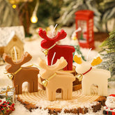 Bear & Reindeer Christmas Scented Candle – Festive Holiday Decor