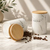 Marble Ceramic Storage Jar – 700ml Kitchen & Home Canister