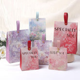 Oil Painting Style Candy Gift Bag Paper Handle Party Bag