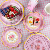 Spring Tea Party Disposable Tableware Set