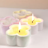 Clover Scented Candle Smokeless Handmade Candle