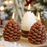 3D Pinecone Scented Candle