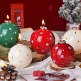Christmas Snow Globe Scented Candle