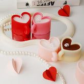 Heart-Shaped Soy Wax Candle
