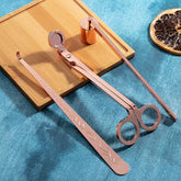 3 Piece Candle Care Set Wick Trimmer Snuffer and Lighter