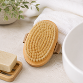 Natural Boar Bristle Exfoliating Dry Body Brush