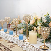 Mini Crystal Candleholder Creative Decorative Ornament