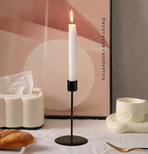Luxe Iron Candleholder Set for Dining Table Decoration