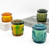 Art Glass Cup Soy Wax Scented Candle