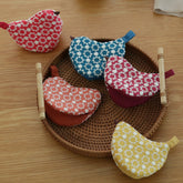 Embroidered Bird Pot Handle Cover – Heat Insulated Kitchen Lid Protector