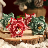 Snowflake Scented Candle – Handmade Holiday Gift