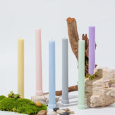 27cm Tapered Cylinder Candle – Set of 2