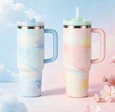 40oz Large Capacity Stainless Steel Insulated Travel Mug Modern Ice Boss Tumbler Hot Cold Retention Cup With Lid Portable Drink Bottle Customizable Gift Drinkware