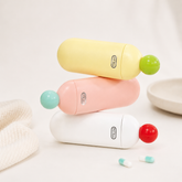 Portable Compartment Pill Organizer Box, Travel Medicine Storage Case