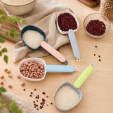 Rice Scoop with Sealing Clip, Multi-Purpose Grain & Flour Measuring Spoon