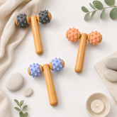 Portable Handheld Roller Massager | Muscle Relaxation Massage Tool for Home & Travel