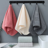 Coral Fleece Bath Towel – Soft Absorbent Quick Dry Textured Towel for Bathroom, Shower & Everyday Use