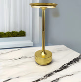 Aluminum Touch Table Lamp – USB Rechargeable Minimalist Desk Light