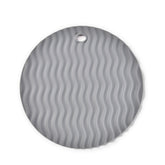 Wavy Textured Round Silicone Trivet, Multi‑Purpose Heat‑Resistant Pot & Cup Mat