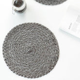 Farmhouse Woven Placemat, Heat Resistant Table Mat & Coaster