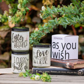 Alphabet Soy Wax Scented Candle