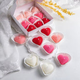 Heart-Shaped Scented Candle Gift Set