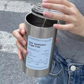 Stainless Steel Travel Coffee Cup 600ML Insulated Tumbler