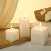 Ivory Square Smokeless Scented Candle