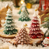 Pine Tree Scented Candle – Handmade Holiday Gift