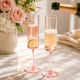 Plastic Champagne Flute Set – Durable Stemmed Party Glasses