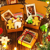 Gingerbread Man Scented Candle – Christmas Gift Box