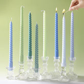 30cm Spiral Tapered Candle – Set of 4